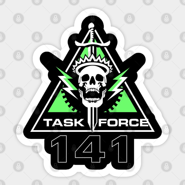 Call of Duty Modern Warfare 2 Task Force 141 emblem Sticker by MaxDeSanje 